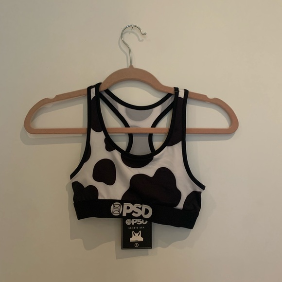 cow print bralette